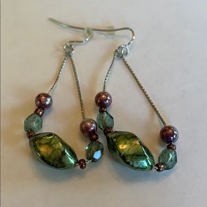 Gem earrings